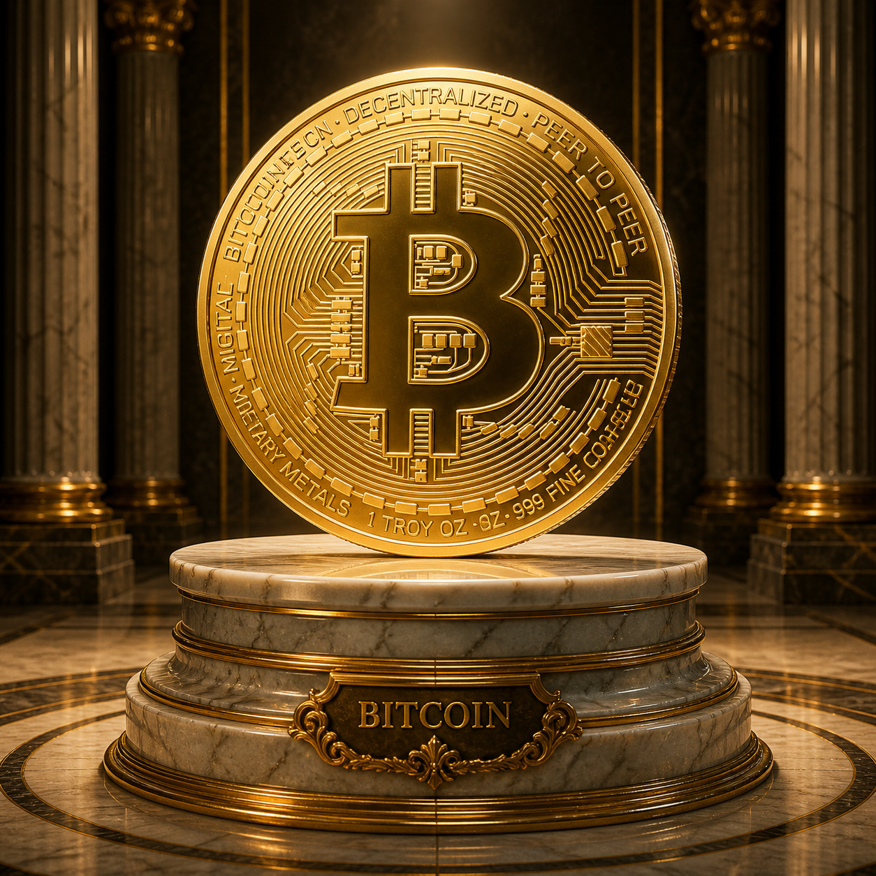 Moneda Bitcoin Premium
